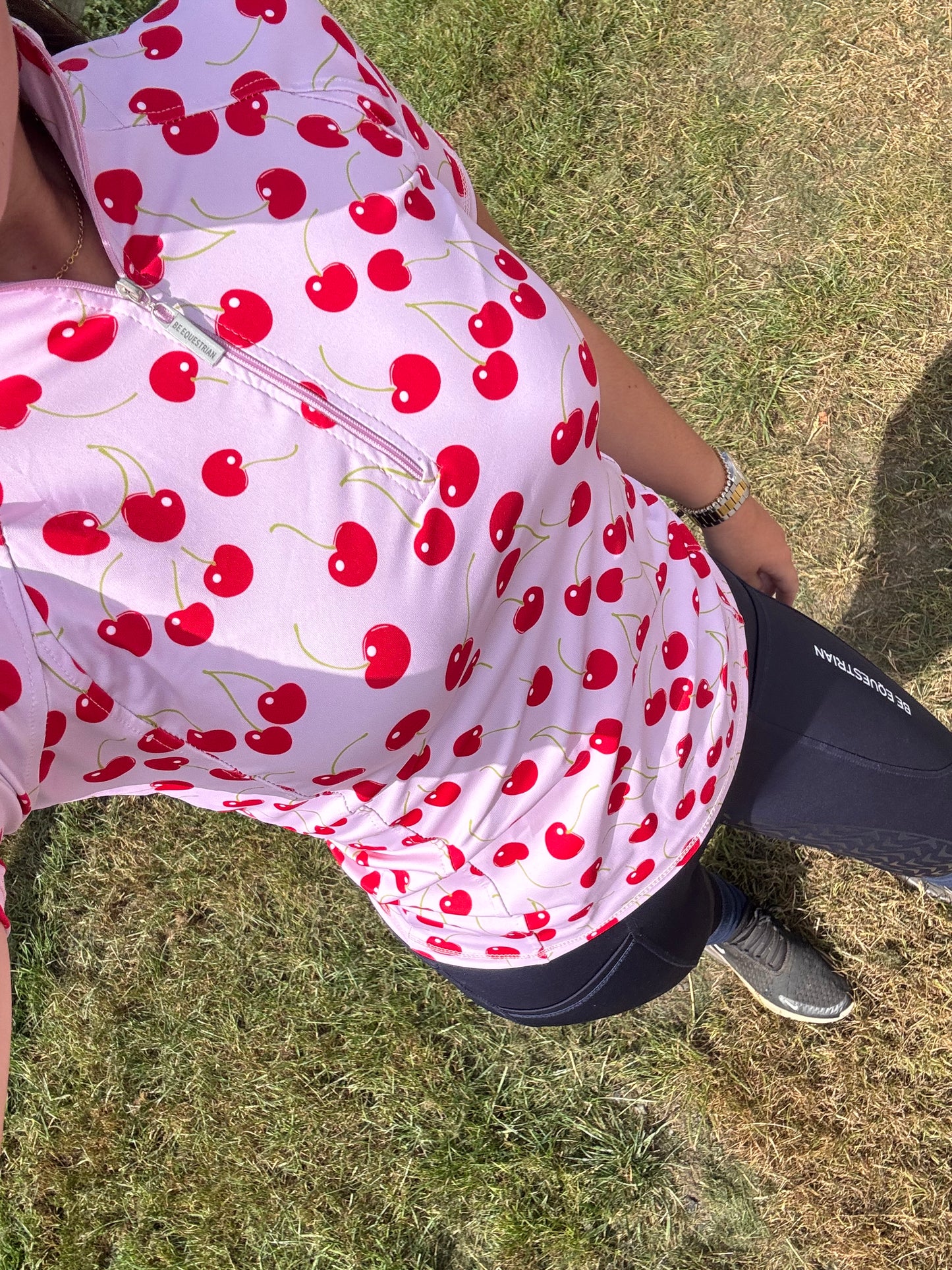 Cherry Short Sleeve Base Layer